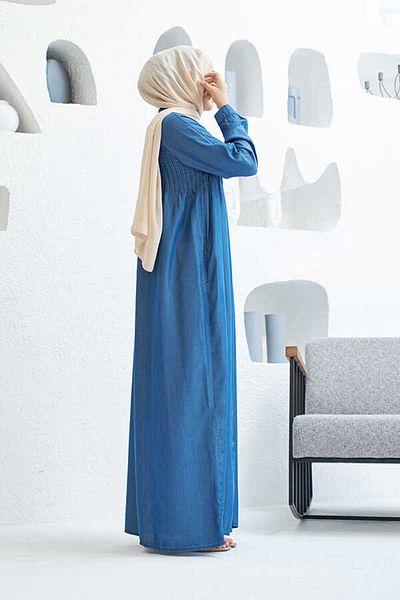 Neways 6502-Ribbed Ferace Dark Blue