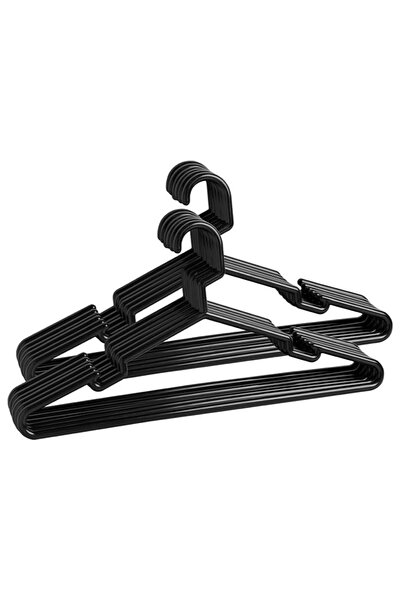 mastergold 12 Pack Plastic Clothes Hangers 39cm | Heavy Duty and Durable Clothes and Coat Hangers