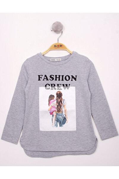 Toontoy Tricou Fashion B cu imprimeu pentru fetiță