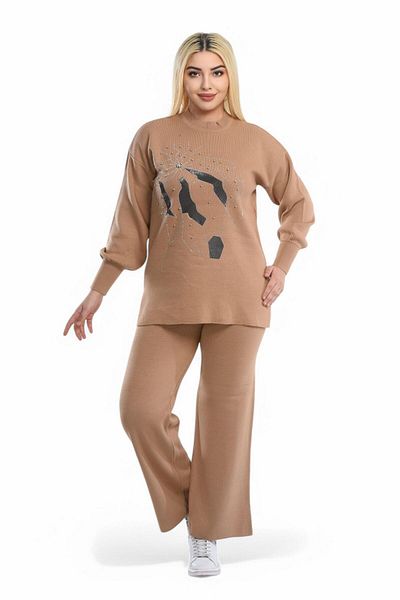NEWCO Double Stone Knitwear Set