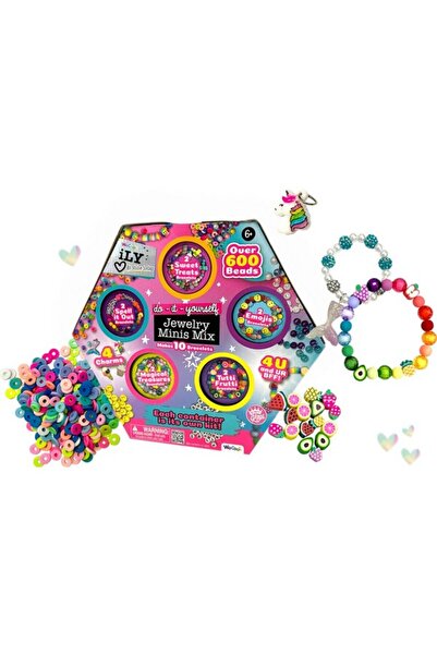 We Cool مجموعة صنع أساور صغيرة من المجوهرات من ILY اصنعها بنفسك