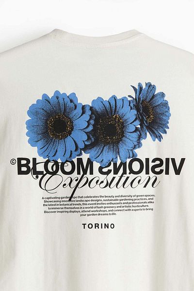 H&M Relaxed Fit Cotton T-shirt