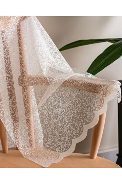 Ceylanlar perde Λευκή Συννεφιά διπλό πέτο Τούλι Κουρτίνα - Με Μηχανισμό, Μεσαίο Πτυσσόμενο (1/250)