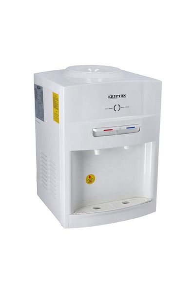 KRYPTON Hot & Cold Water Dispenser |Stainless Steel Tank | KNWD5288 White