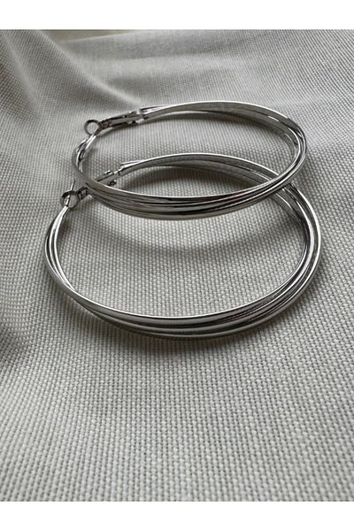 bijuxbymrv Asymmetrical Big Hoop Earrings