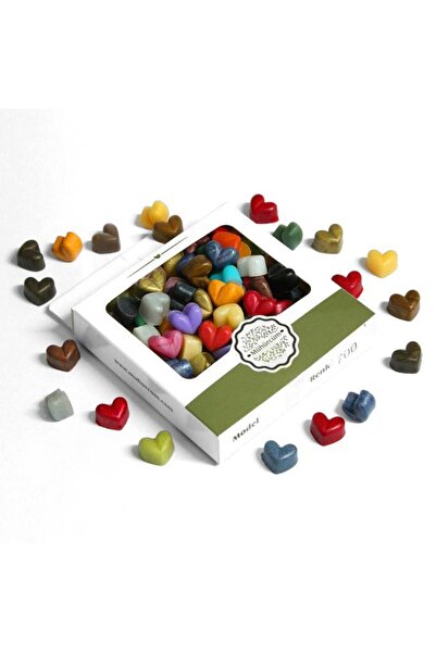 Mühürcüm Mühür Mumu Eritme Kalp Boncuk Paket Model No: 700 Karışık