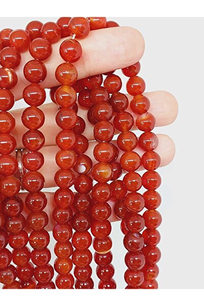 Yasamtohumu Niz perli od ahat kamena 8mm (55998)