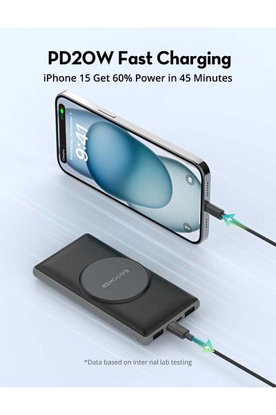 RavPower RP-PB251 home charging combo Black Global Version 10000mah power bank*