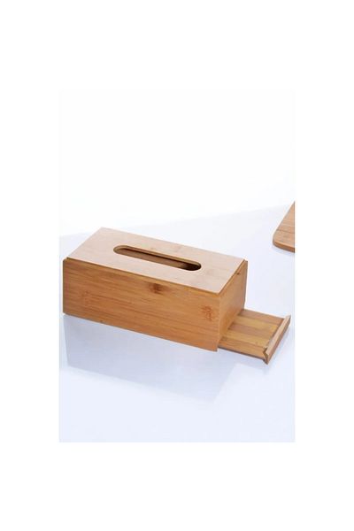 UCR HOME Кутия за хартиени салфетки от бамбук