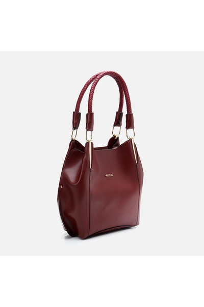 Hotiç Burgundy Women's Bag