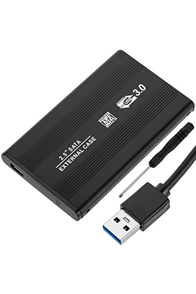Coverzone 2,5" HDD SATA 3.0 - USB 3.0 - 5 Gbps Alüminyum için Harici Kasa HDD635