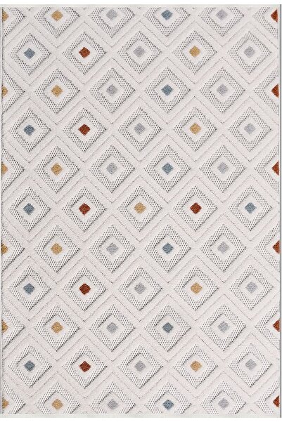 Emin Halı Perth PL06 Gri Tozumaz Dekoratif Salon Antre Mutfak Yatak Odası Hal...