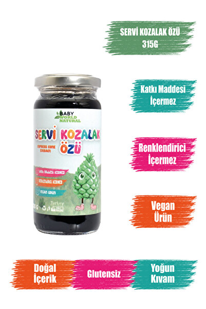 Baby World Natural 2'li Servi Kozalak Özü Seti 315 Gr x 2