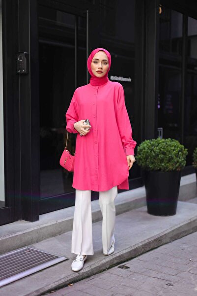 Genel Markalar ADA Düğmeli Tunik Gömlek