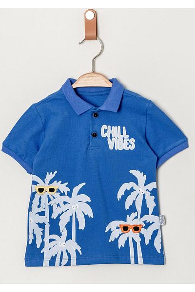 Chicsy Baby Lakos Style Palm Print Adjustable Short Sleeve Shorts Set for Kids and Baby
