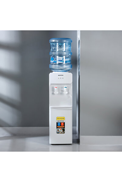 KRYPTON Hot and Cold Function Water Dispenser|KNWD6422 White|2 Year Warranty