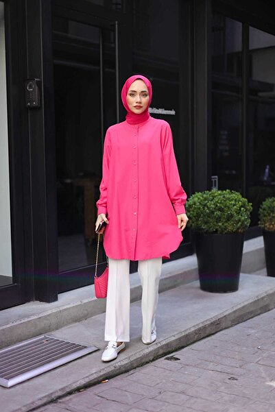 Genel Markalar ADA Düğmeli Tunik Gömlek