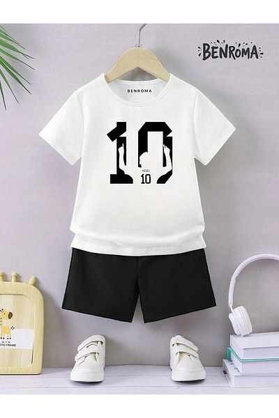 BENROMA Unisex Παιδικό Σετ Σορτς - Character Printed