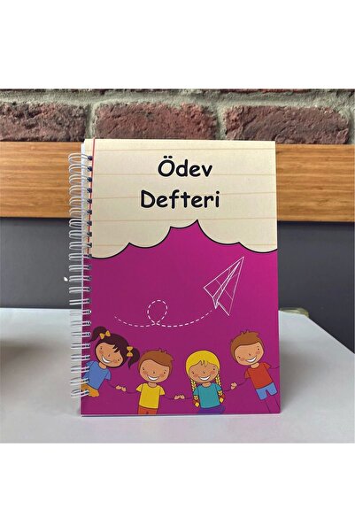TUOR Ödev Defteri / Pembe Defter  / Okul Defteri / Çocuk Defteri / Konsept De...