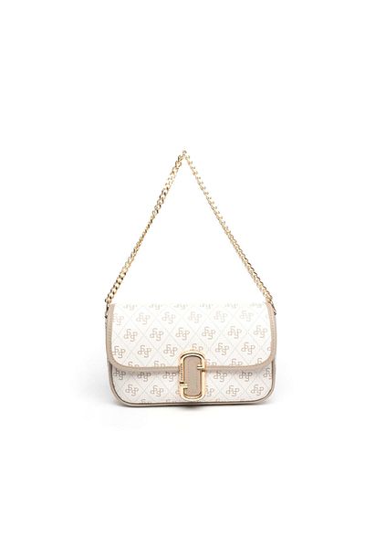 Silver Polo Silver & Polo Beige - Sand SP1171 Geantă de umăr pentru femei