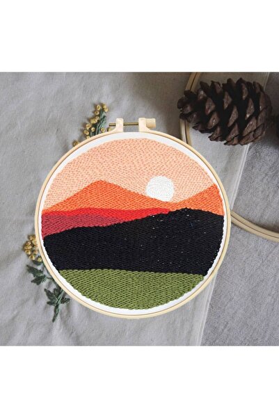 OZN AKSESUAR Panç / Punch Nakış Işleme Seti 20x20f 92801c