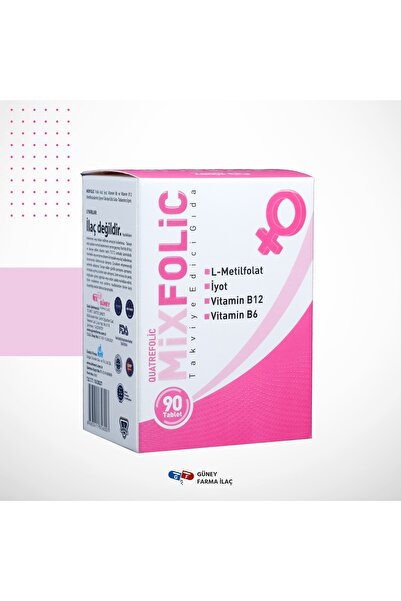 Mixfolic Takviye Edici Gıda (90 TABLET)