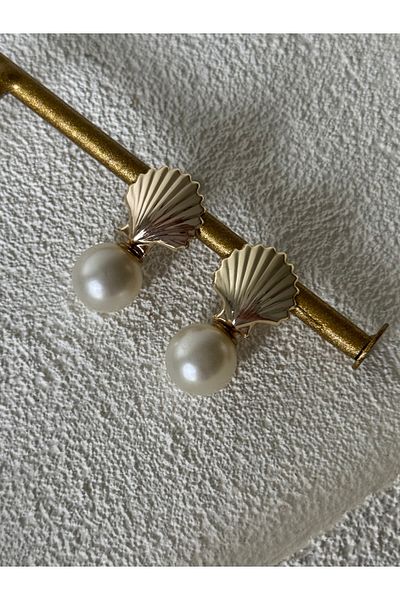 Rossetto Atelier Pearl Mussel Earrings