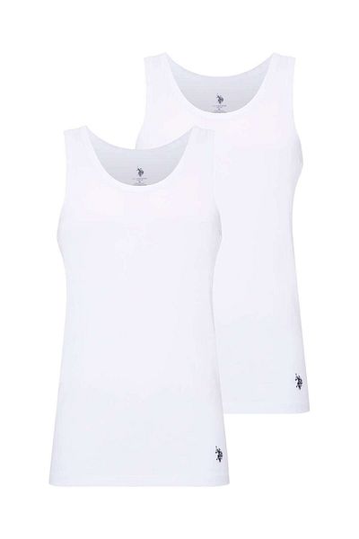 U.S. Polo Assn. يو اس بولو اسن قطن 2 عبوة ليكرا سترابي للرجال - 80188 -USP