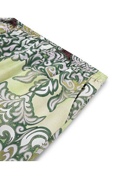 İpekyol Desenli straight fit pantolon