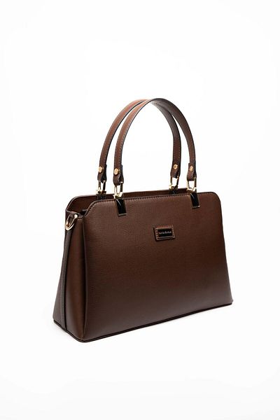 Silver Polo Silver & Polo Brown Sp972 Women's Handbag