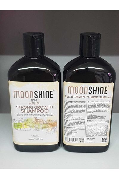 MOONSHINE High-Tech 500ml Shampoo with Anger - Strong Extension