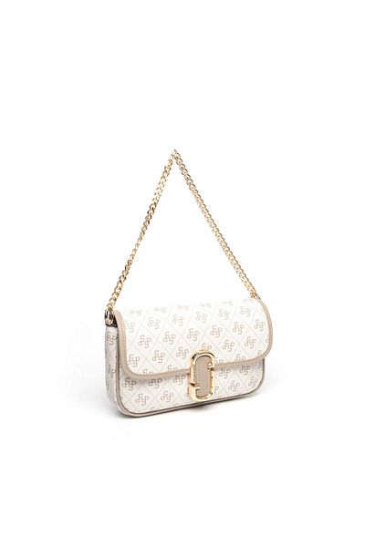Silver Polo Silver & Polo Beige - Sand SP1171 Geantă de umăr pentru femei