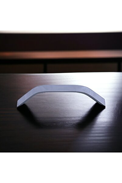 Badem10 Mâner din metal cromat argintiu Şahin 128 mm 12,8 cm Mobilier Bucătărie Sertar Dulap Mânere dulap Mâner