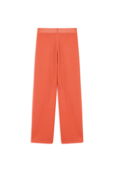 İpekyol Textured Relaxed Cut Knitwear Trousers