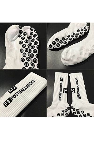 GAZELMANYA 3 Κάλτσες ποδοσφαίρου - Αντιολισθητικές, Σόλα από σιλικόνη, Πετσέτα από καουτσούκ, Αθλητικές κολάν χωρίς ραφές για αγώνες