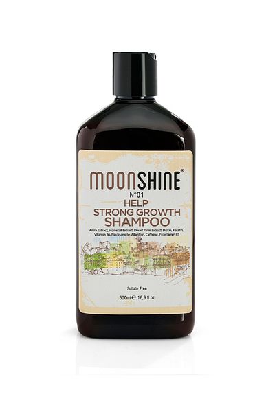 MOONSHINE High-Tech 500ml Shampoo with Anger - Strong Extension