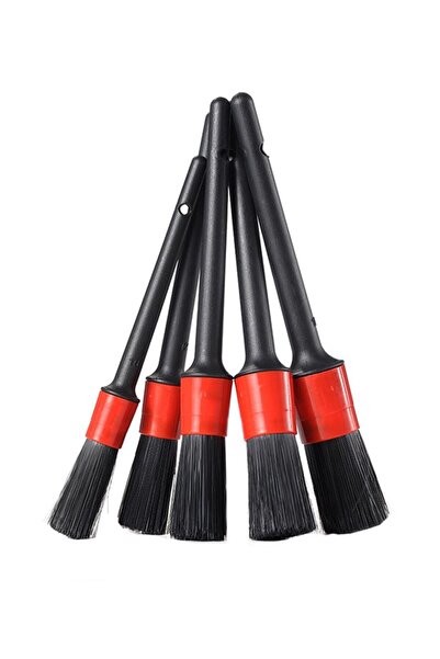 Weather Forecast 5 Adet Araç İçi Temizleme Fırçası Oto Detay Klima Temizlik F...