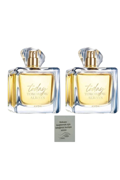 AVON TTA Today Kadın Parfüm Edp 100 Ml 2 adet + koku kartı hediye