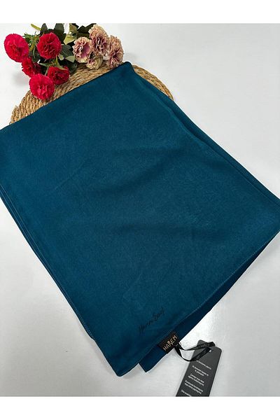 HAREM SCARF Πολυτελές σάλι Harem Feyza Petrol - HFS0108
