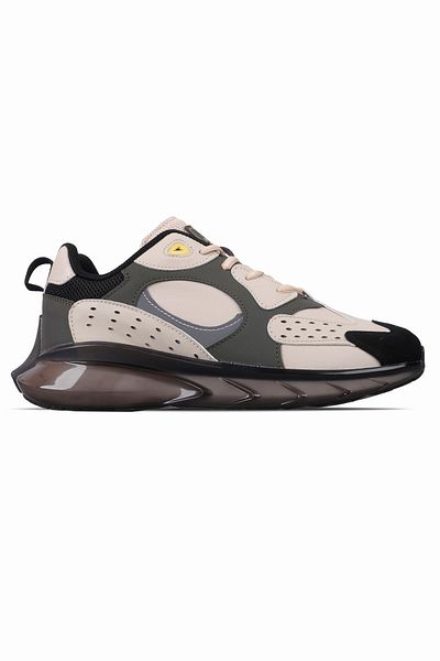 Lal Shoes & Bags Sharon Unisex Beige Sneakers - Πολύχρωμη και Διάφανη Σόλα