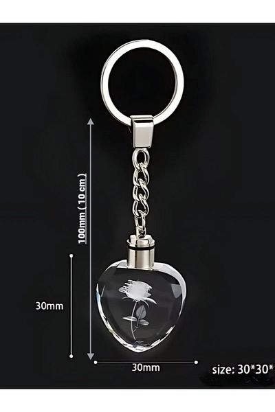 Mahi Max Color Changing Milky Way Design Crystal Keychain
