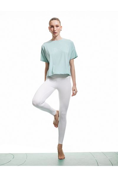 Koton Slogan Printed Short Sleeve Crew Neck Casual Fit Sports T-Shirt