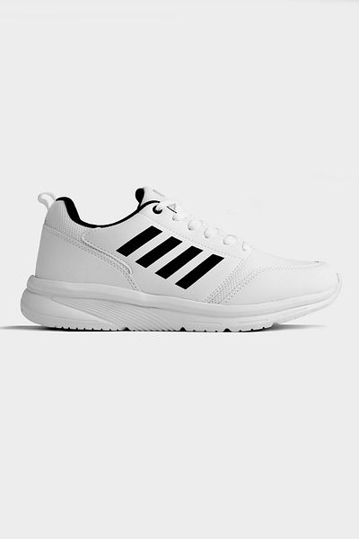 Lal Shoes & Bags Pantofi sport Rich pentru bărbați-albi