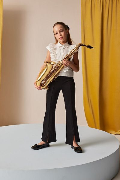 DeFacto Girls Flare Fit Slit Pants B6893A825Sm