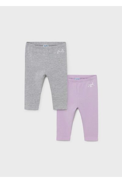 MAYORAL Winter Baby Girl Leggings Set of 2
