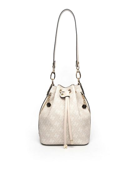 Silver Polo Geantă de umăr pentru femei Silver & Polo Stone - Bone SP1137