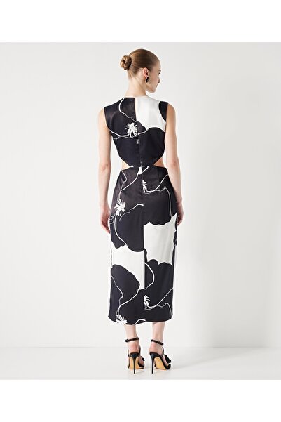 İpekyol Šaty se vzorem ve výřezu