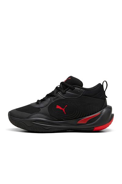 Puma Playmaker Pro Jr Kids Black Basketball Shoes