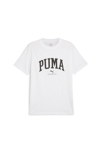 Puma Ανδρικό μπλουζάκι Squad με λευκό στρογγυλό λαιμό
