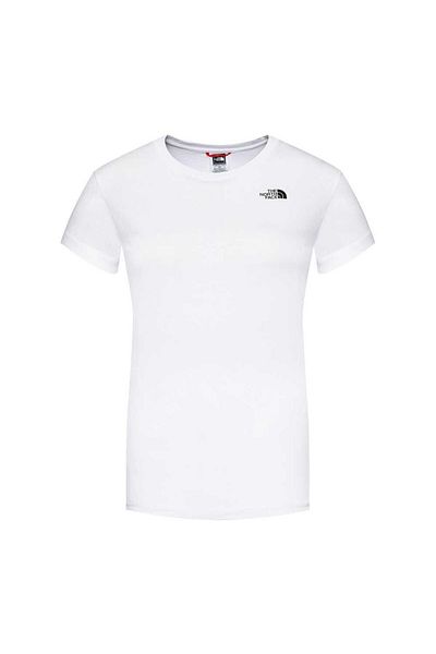 THE NORTH FACE White Simple Dome Tee Women's T-Shirt - Nf0A4T1Afn41